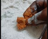 A picture of step 3 of Crispy fried chicken.