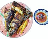 Hình bước làm 3 của món Cá chuồn chiên củ nén