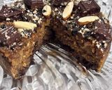 A picture of step 18 of ☕🌍🍫 Italian-Inspired Espresso Almond Mug Cake | Rich Coffee Flavor & Chocolate Almond Topping.