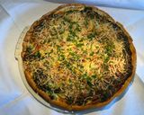 Foto del paso 7 de la receta: Crostata de espinacas y gambas con base de mostaza