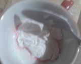 A picture of step 7 of Multi colourdesert.