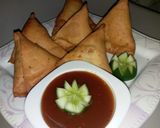 A picture of step 9 of Allu samosa.