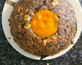A picture of step 13 of Volcano rice with pepper sauce.