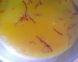 A picture of step 2 of Kesariya Kheer.