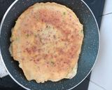 Foto langkah ke 3 dari resep Telur dadar kornet.