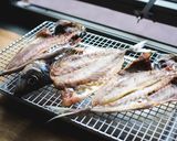 A picture of step 3 of Japanese semi-dried horse mackerel.