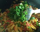 A picture of step 6 of Vegetable Biryani.