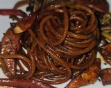 Foto del paso 4 de la receta: Espagueti con salsa oriental