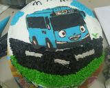 Foto langkah ke 13 dari resep Kue ulang tahun Brownis.
