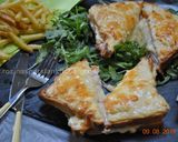 عکس مرحله 10 از دستور ساندویچ کروک موسیو