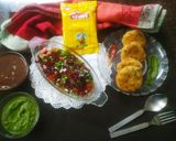 આલુ ટીકી રગડા ચાટ (Aloo Tikki Ragda Chaat Recipe In Gujarati) રેસીપી સ્ટેપ6ફોટો