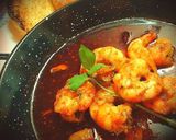 A picture of step 3 of Garlic Shrimp with Smoked Paprika.