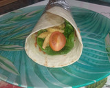 Foto del paso 4 de la receta: Wrap de pollo a la miel y mostaza