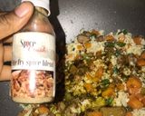 A picture of step 6 of Chicken fried rice.