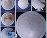 Foto langkah ke 7 dari resep Talam Gula Merah Lapis Puding Alpukat.