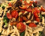 A picture of step 5 of Summertime Pasta Salad.