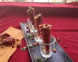 A picture of step 5 of Dabeli Cones.