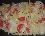 Lecsós rakott tarja recept fázis 2 fotója