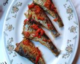 A picture of step 9 of Peppered sawa fish.