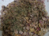 Empanadas de cerdo reciclando