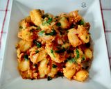 Foto del paso 7 de la receta: Gnocchi con salsa de tomate y bacalao