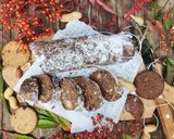 Foto del passaggio 5 della ricetta Salame di cioccolato (senza uova)
