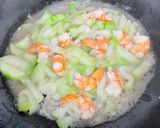 蝦仁炒絲瓜的食譜步驟2照片