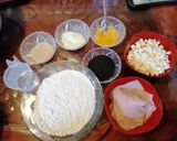 Foto del paso 1 de la receta: Bollos rellenos de quesillo y jamón