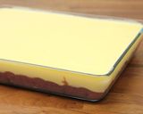 Meggyes vaníliapudingos süti recept fázis 10 fotója