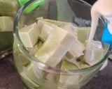 Foto langkah ke 6 dari resep Es Agar-agar Matcha.