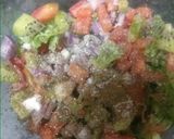 A picture of step 1 of Kiwi Salsa.