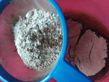 Eggless Brownies with Cheese Crumble