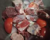 A picture of step 1 of Beef chops.