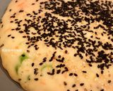 A picture of step 9 of Pan-Fried Rice and Wheat Flatbread.