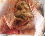 صورة لخطوة 4 من وصفة دجاج محشي أرز بالخضار في الفرن 🍗🐓