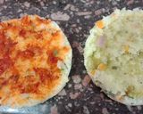 A picture of step 8 of Semolina mayo veggie dhokla sandwich.