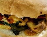 Foto del paso 6 de la receta: HAMBURGUESA Vegetal con Pan Artellano...!🍔