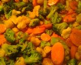 A picture of step 4 of Szechuan pepper Pork and vegetables .