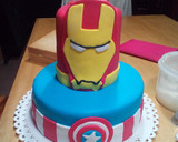 Foto del paso 14 de la receta: Torta súper héroes cumpleaños de Felipe