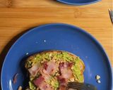 Foto del passaggio 7 della ricetta #655 Avocado toast con pancetta e arachidi 🥖🥓🥜🥑
