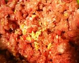 Töltött káposzta (szárma) édeskáposzta levélben recept fázis 2 fotója