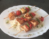 Foto del paso 6 de la receta: Brochetas de pollo y verduras