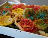 A picture of step 26 of Lotus flower cookies.