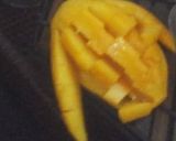 A picture of step 1 of Mango mojito.