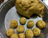 A picture of step 4 of Fish kochuri/Macher kochuri.