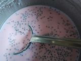 रोज़ सब्जा ड्रिंक(rose sabja drink recipe in hindi)