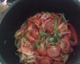 A picture of step 4 of Ropa Vieja.