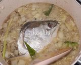 Foto langkah ke 5 dari resep 118. Sup Kepala Salmon ala S**hi Tei versi Gak Pedes.