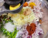 A picture of step 2 of Mix Vegetable Red Poha Cutlet.