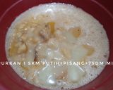 Foto langkah ke 3 dari resep Bolu Pisang kukus anti Gagal Takaran sendok (Tanpa Mixer).